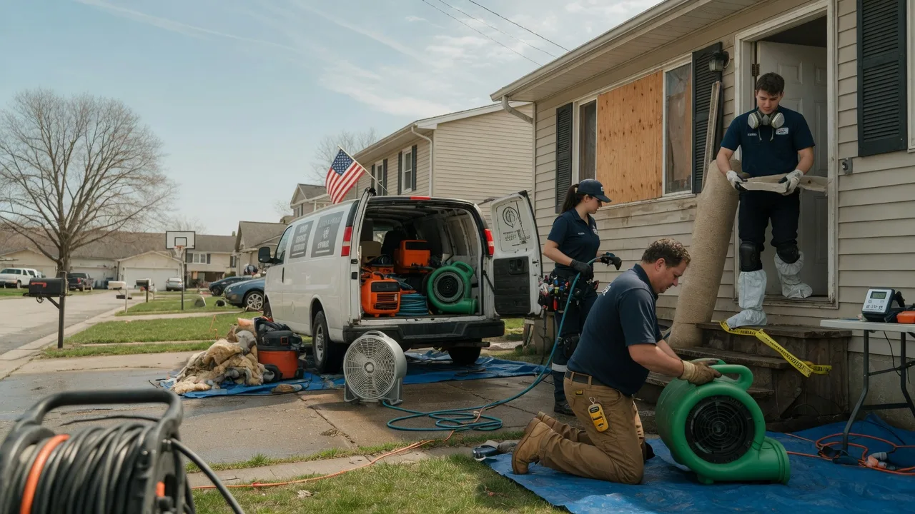 Water Damage Restoration in Thrall, TX near me